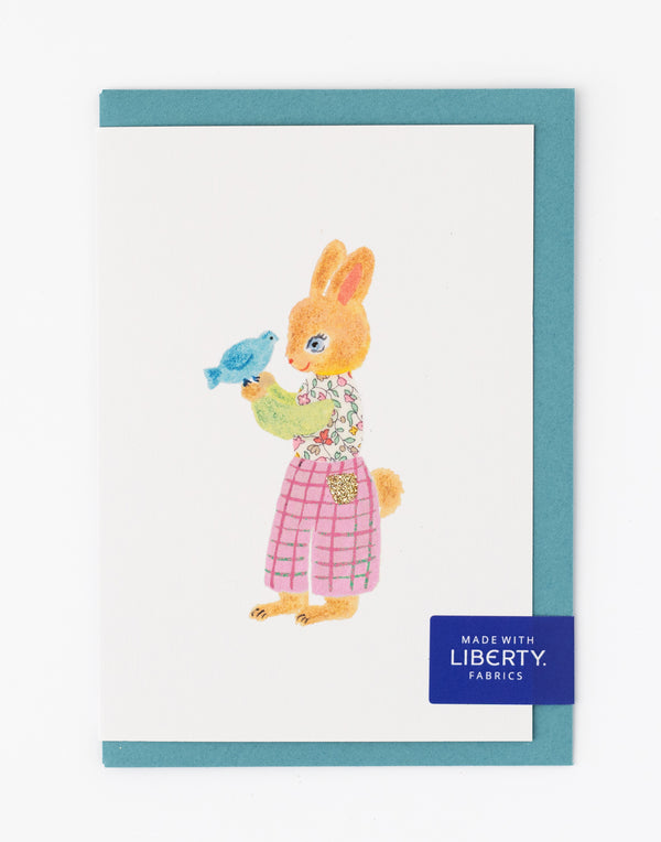 Liberty Rabbit Card - Katie & Millie