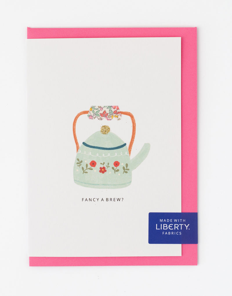 Pack of Liberty Teapot Cards - Katie & Millie