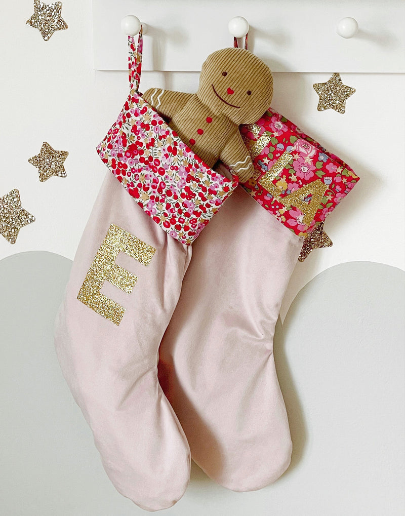 Liberty Velvet Christmas Stocking